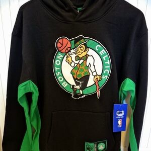 Boston Celtics Hoodie – Size M – Ultra Game NBA – Official Licensed Gear